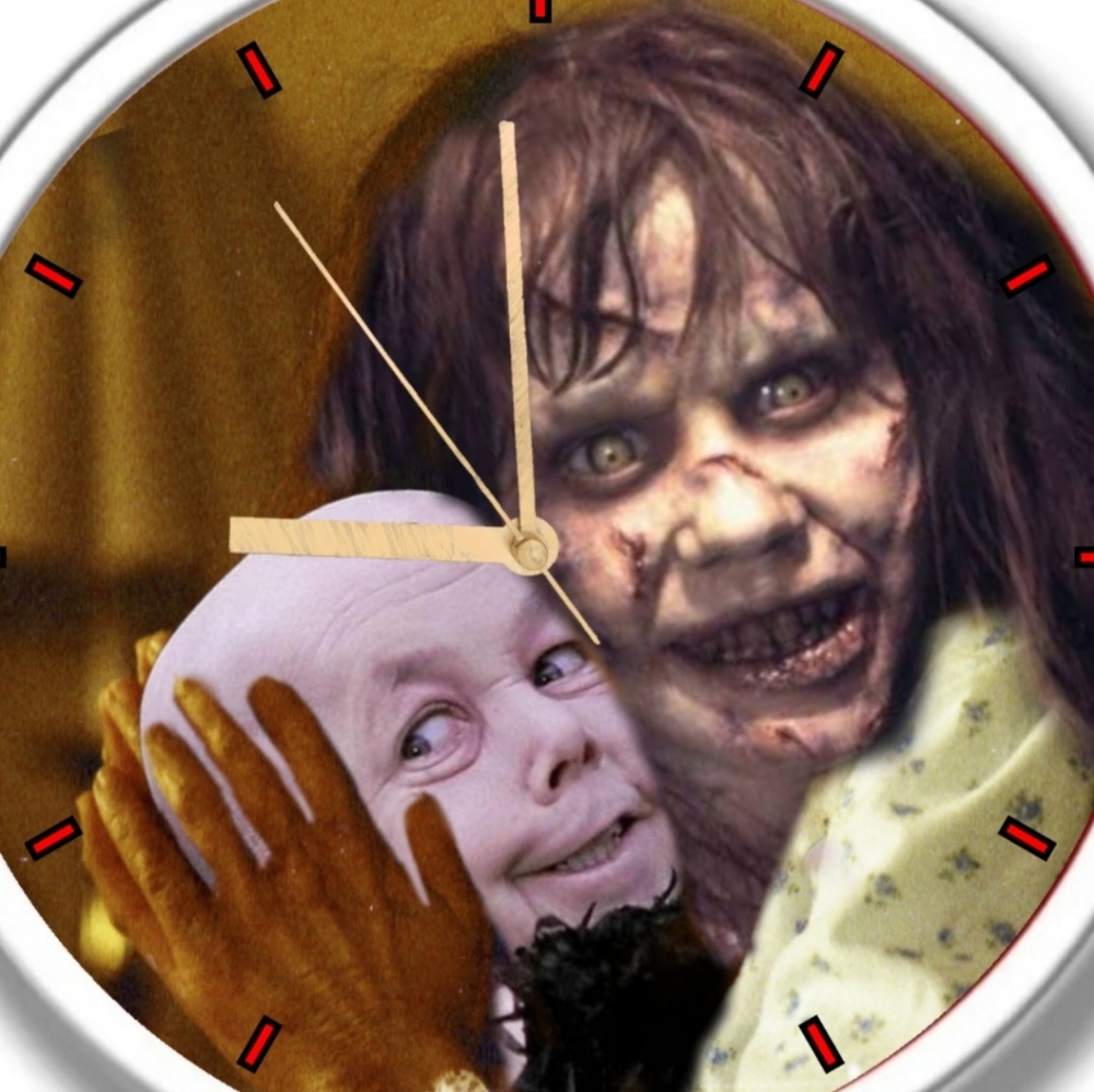 The Exorcist clock